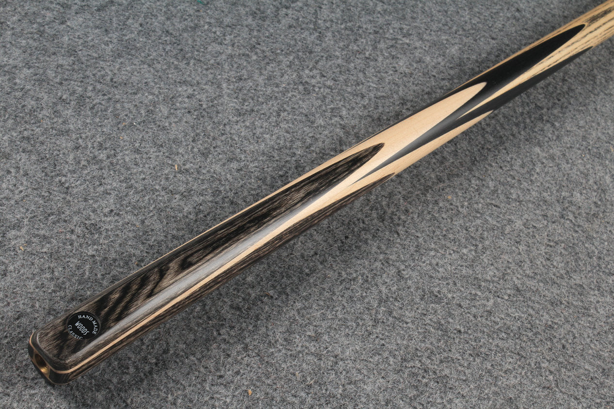 woods 1 piece handmade ash snooker / pool cue # 6165