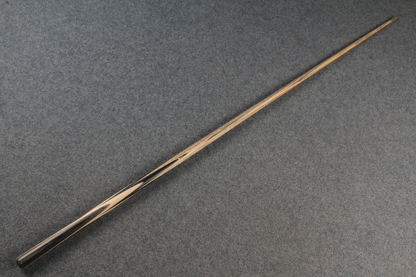 woods 1 piece handmade ash snooker / pool cue # 6165