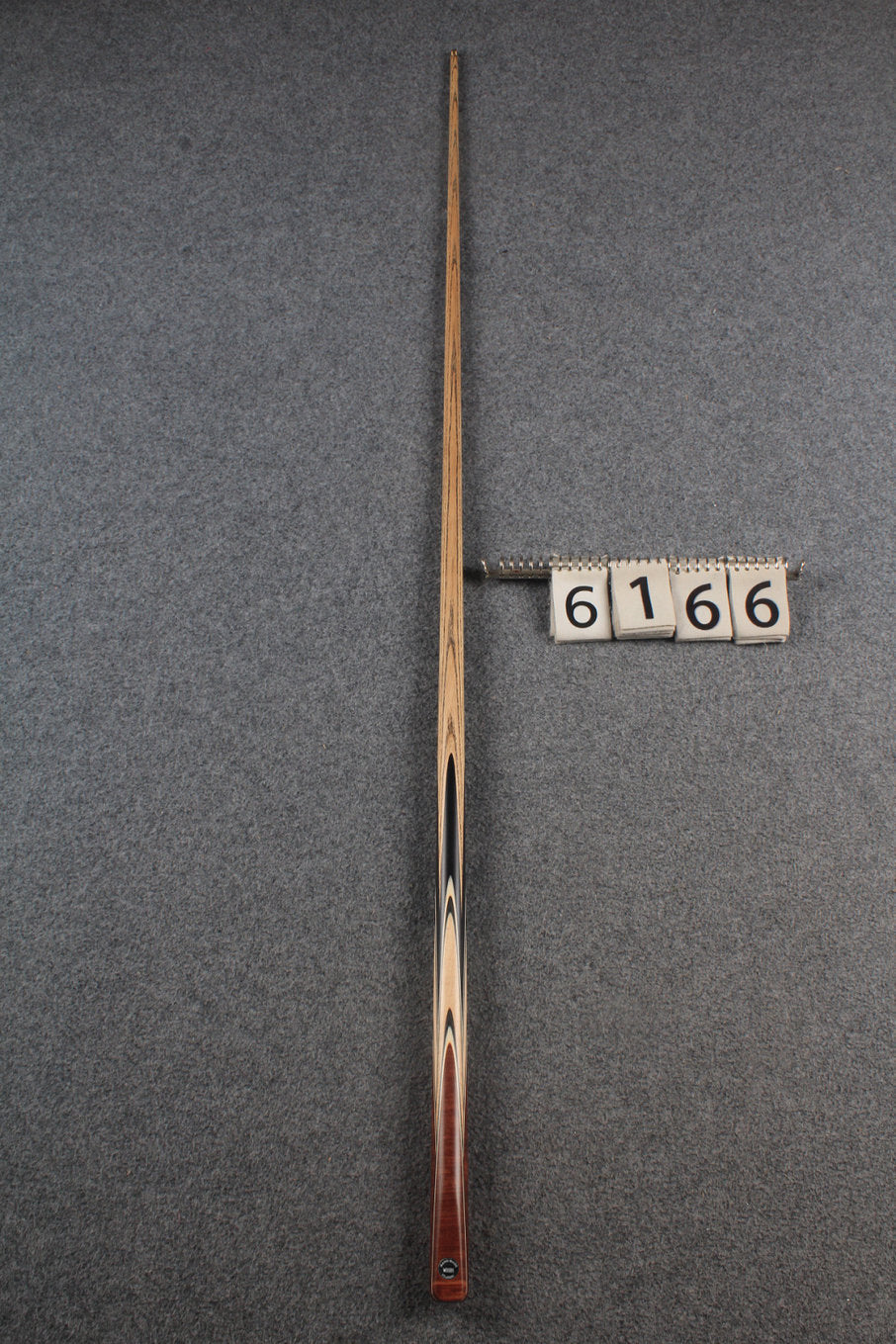 1 piece ash snooker cue # 6166 WOODS CUES