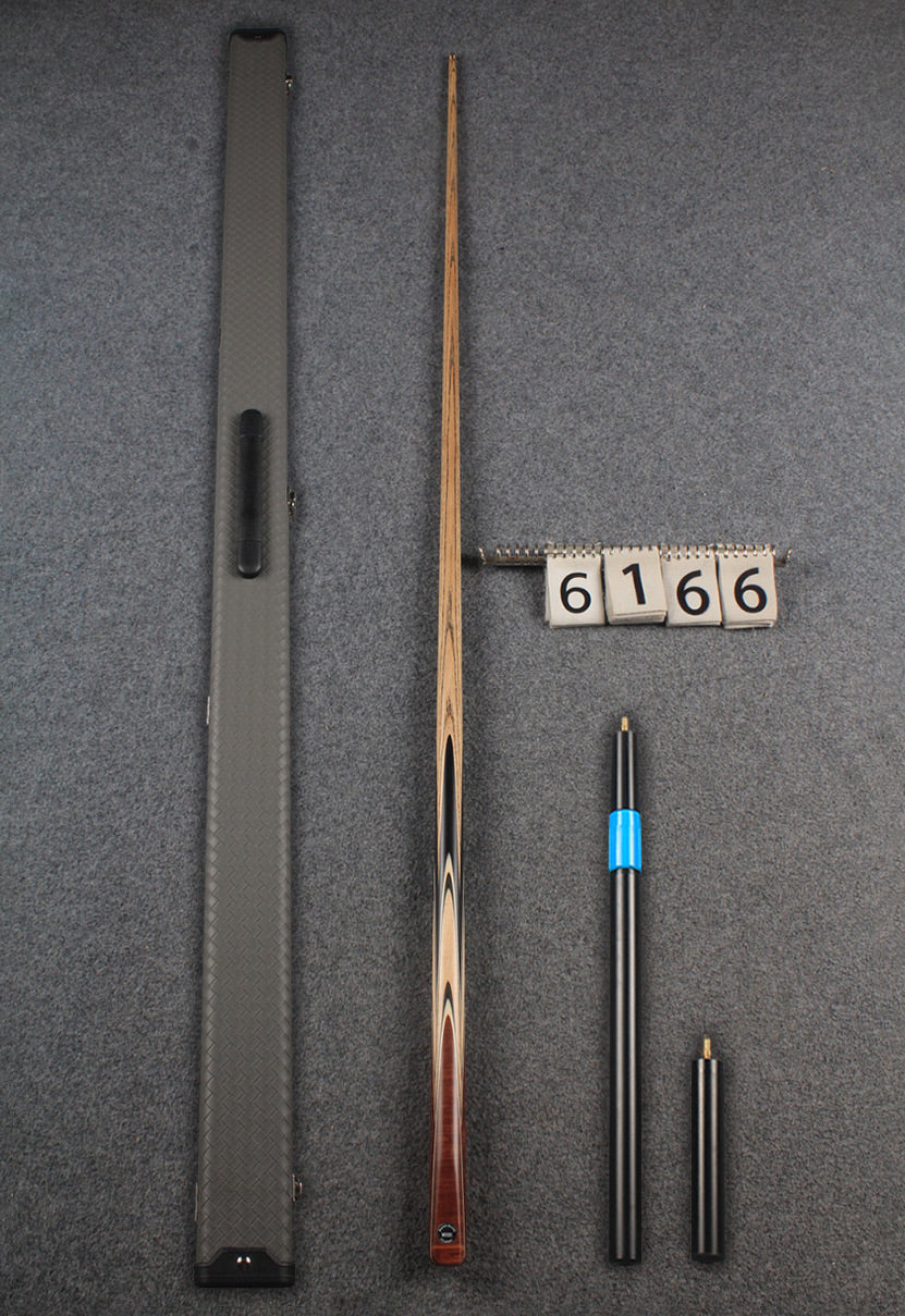 1 piece ash snooker cue # 6166 WOODS CUES