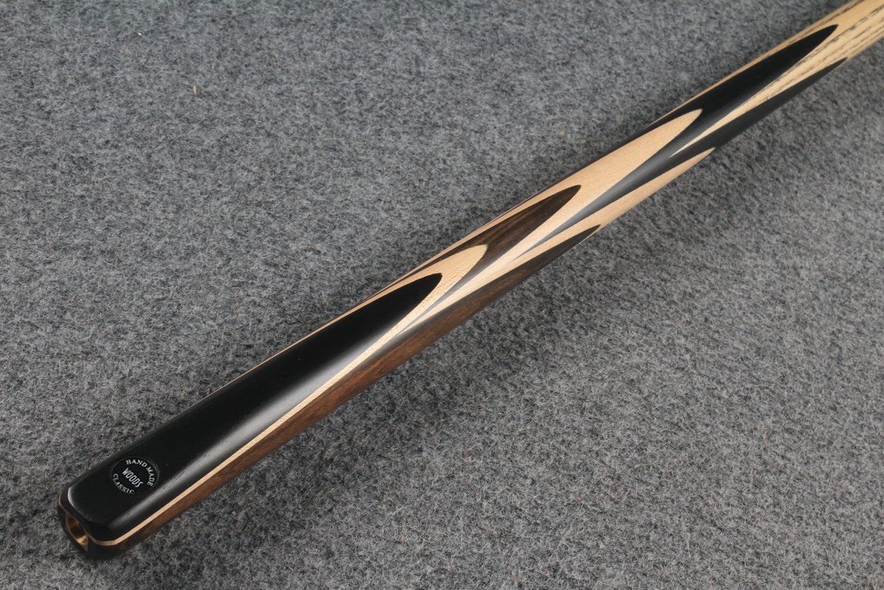 woods 1 piece handmade ash snooker / pool cue # 6167
