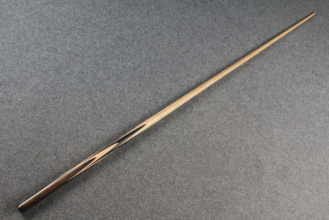 woods 1 piece handmade ash snooker / pool cue # 6167