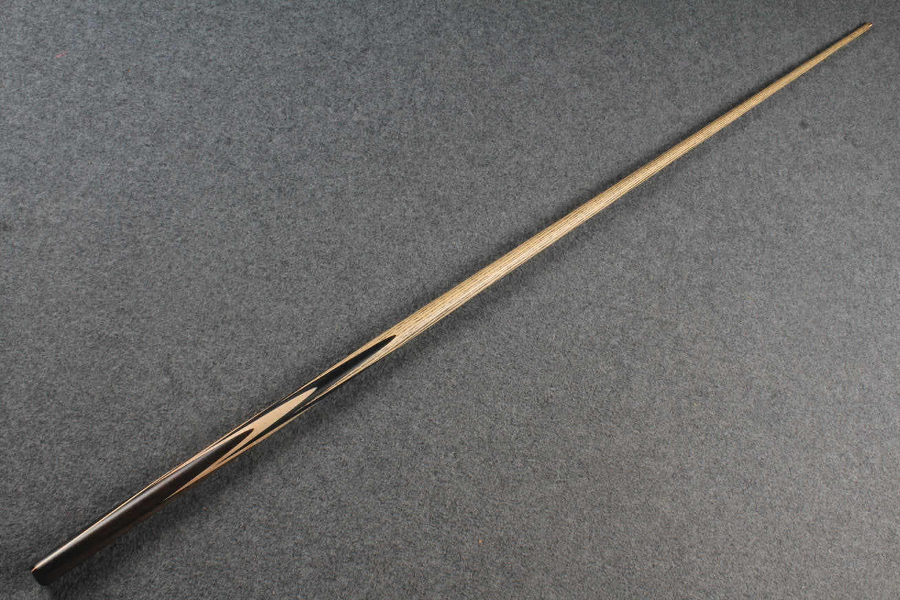 woods 1 piece handmade ash snooker / pool cue # 6171