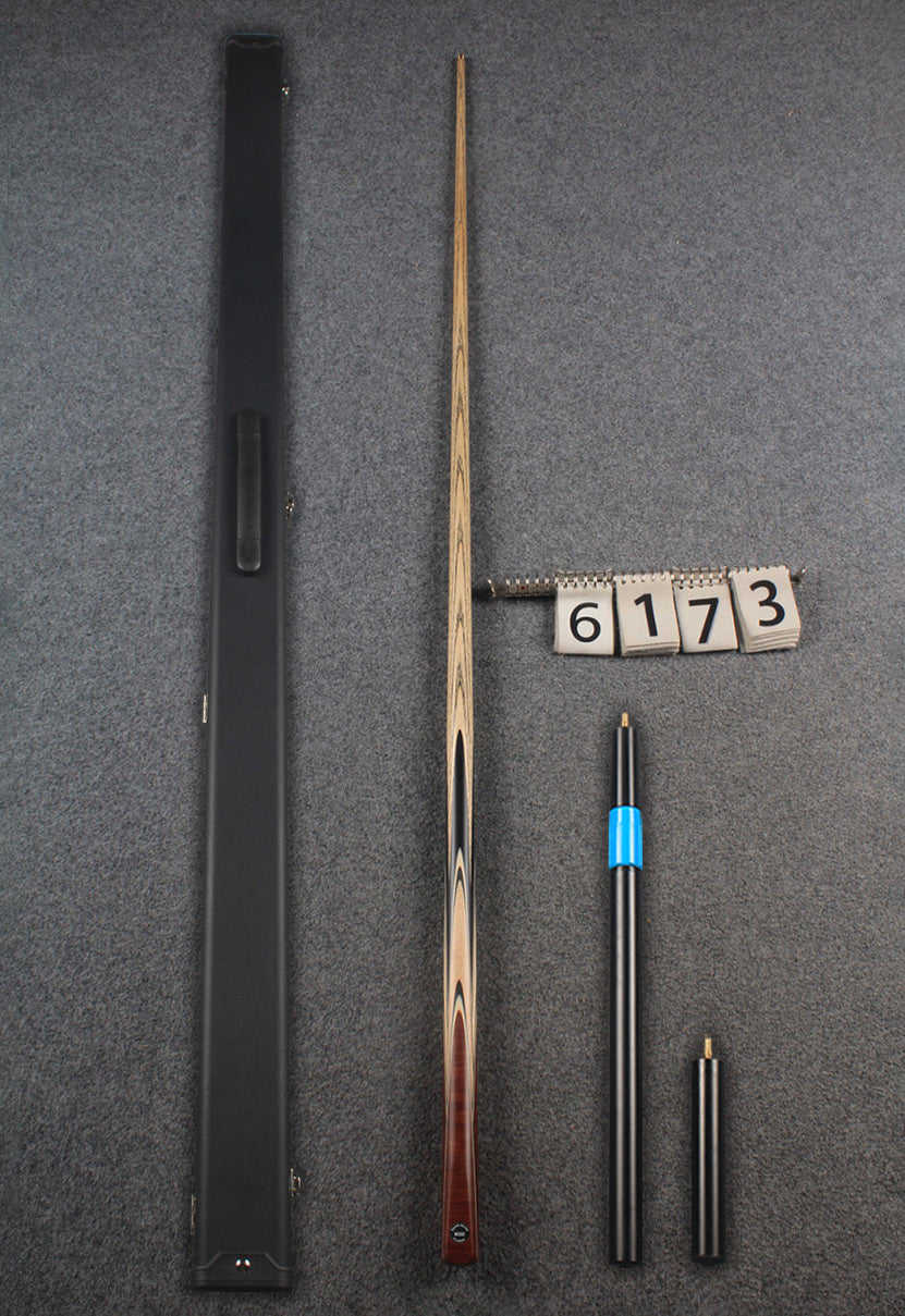 1 piece ash snooker cue # 6173 WOODS CUES