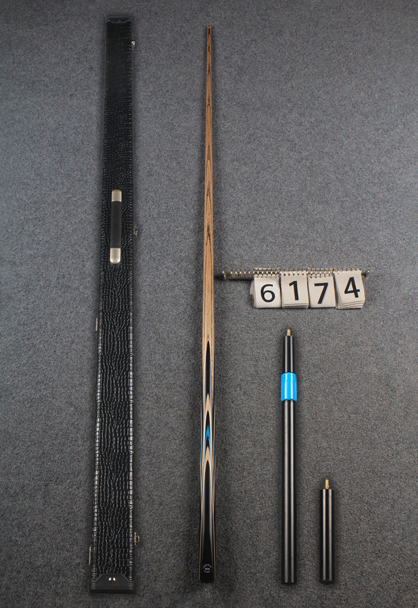 1 piece ash snooker cue # 6174 WOODS CUES