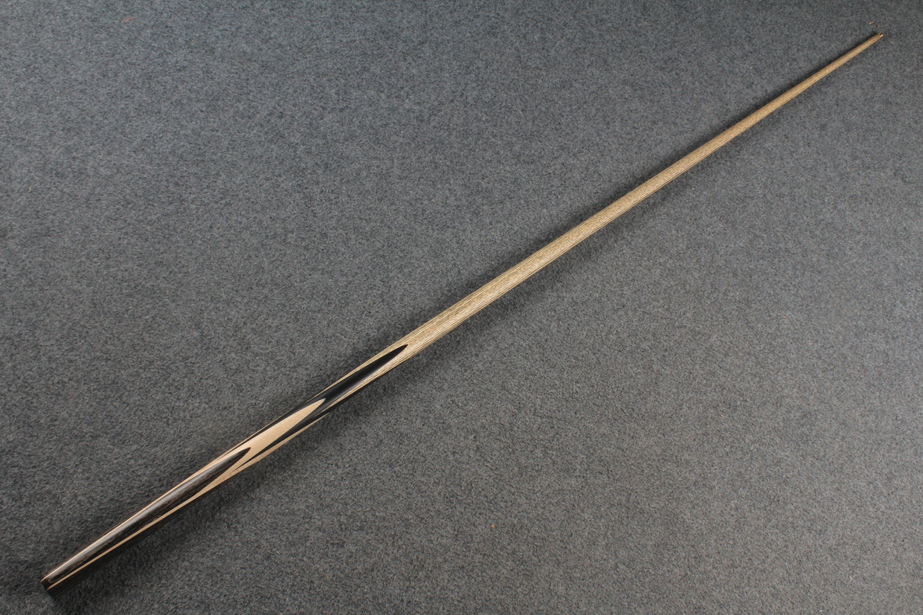 woods 1 piece handmade ash snooker / pool cue # 6175