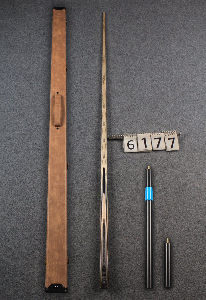 1 piece  ash snooker  cue # 6177 WOODS CUES