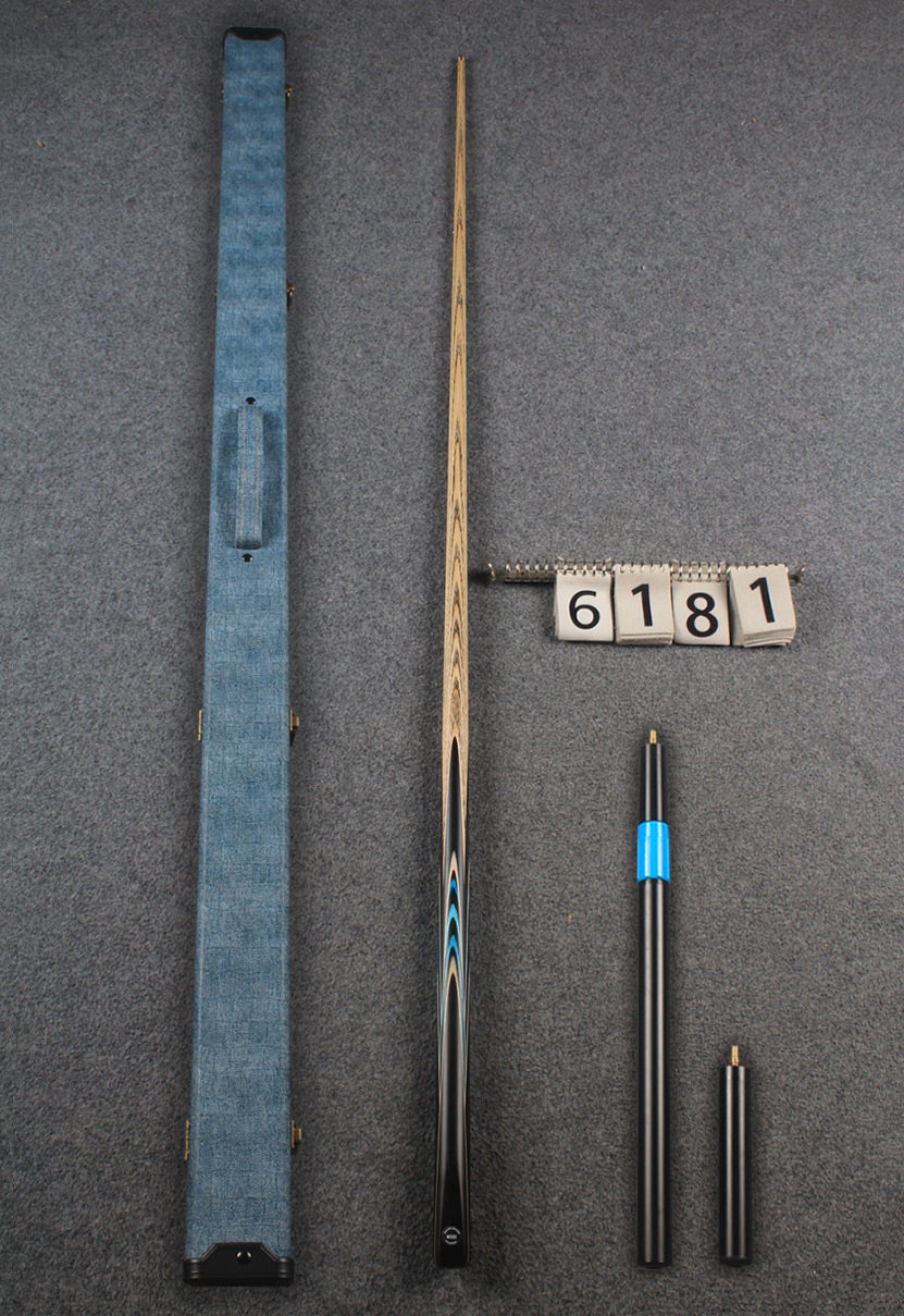 1 piece ash snooker cue # 6181