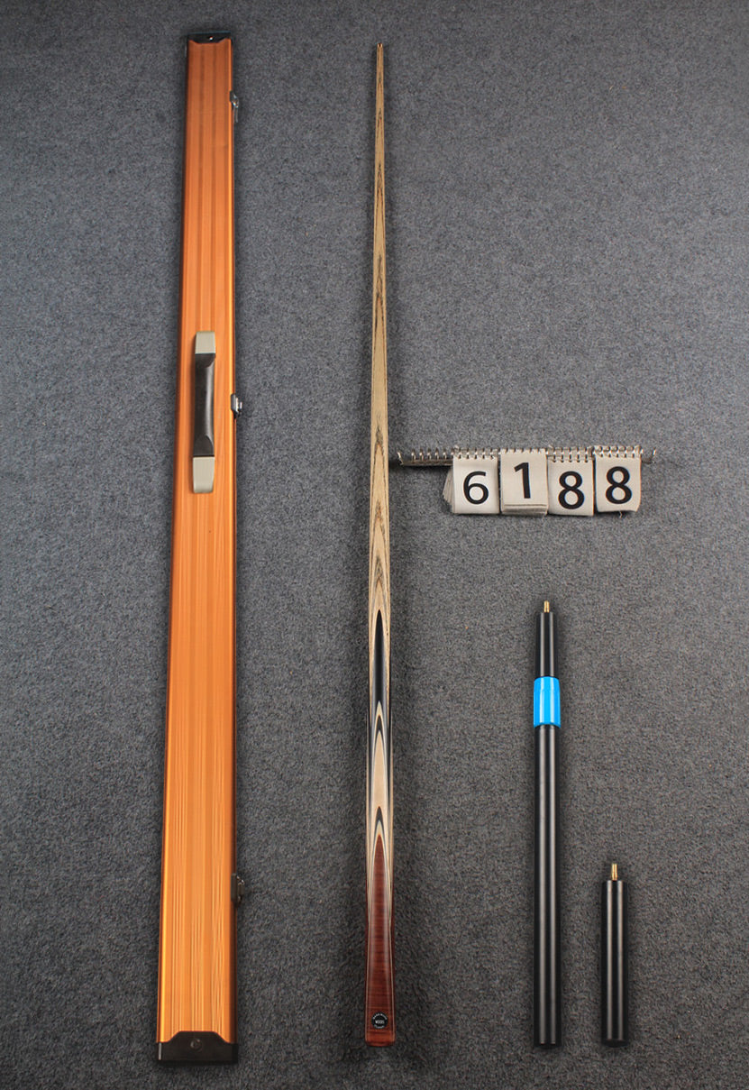 1 piece ash snooker cue # 6188