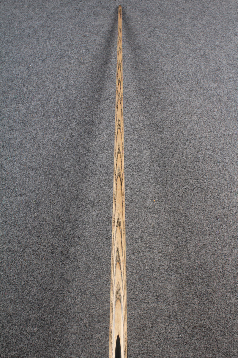 woods 1 piece handmade ash snooker / pool cue # 6201