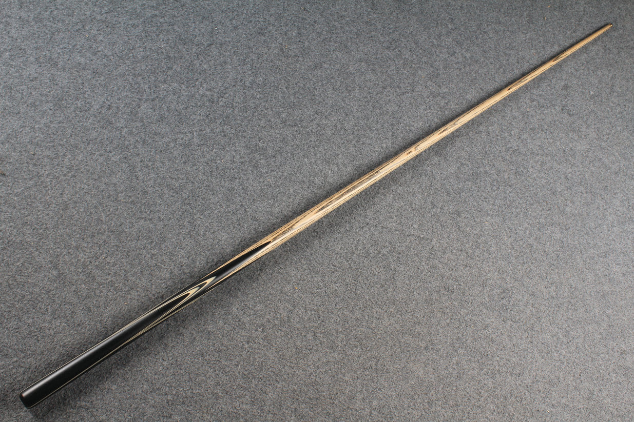 woods 1 piece handmade ash snooker / pool cue # 6201