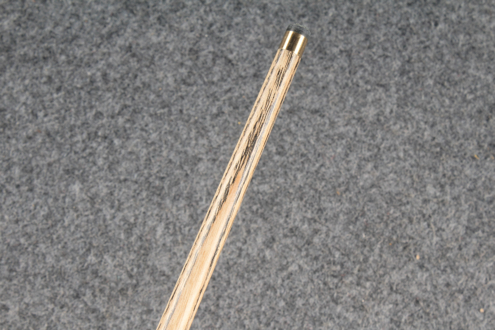 woods 1 piece handmade ash snooker / pool cue # 6201
