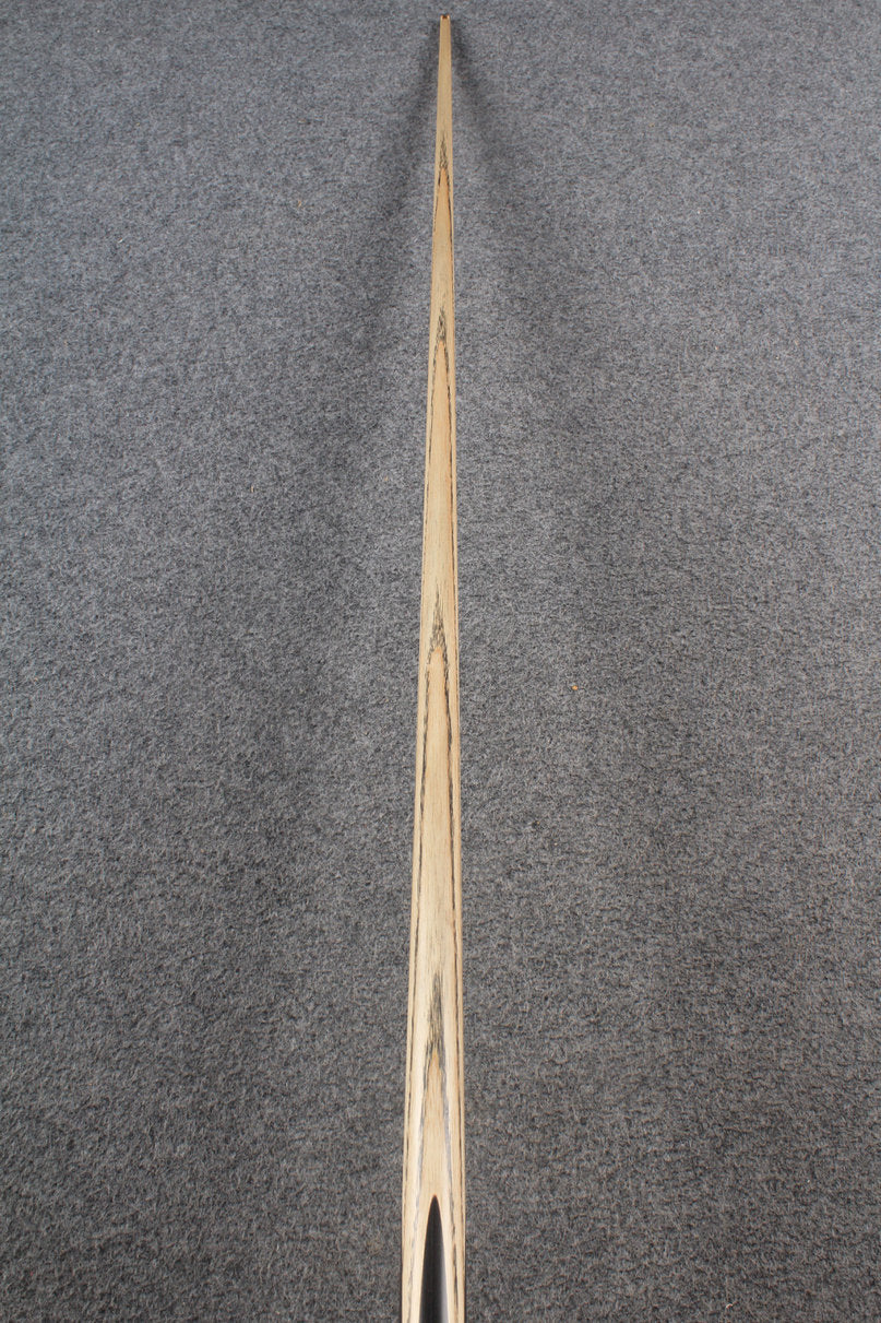 woods 1 piece handmade ash snooker / pool cue # 6202
