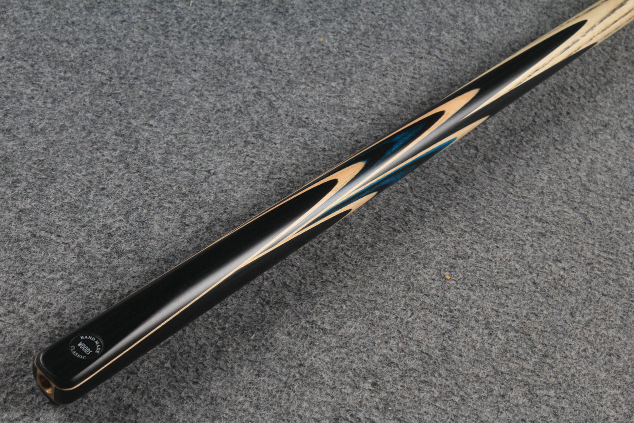 woods 1 piece handmade ash snooker / pool cue # 6202