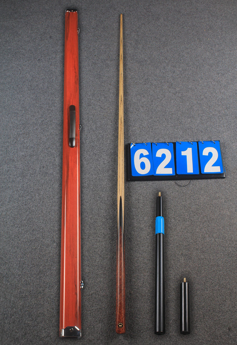 ★★★  1 piece ash snooker cue Bubinga Kevazingo Wood # 6212