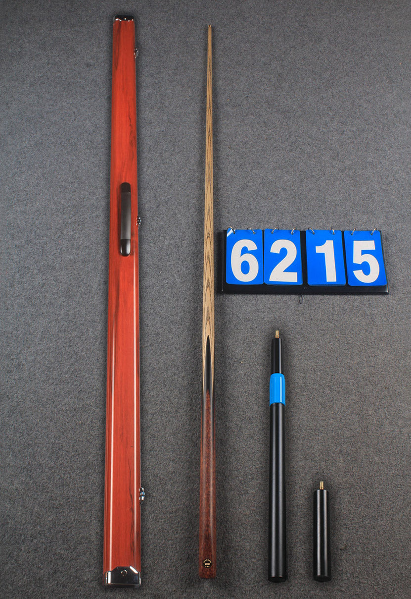★★★ 1 piece ash snooker cue Bubinga Kevazingo Wood # 6215
