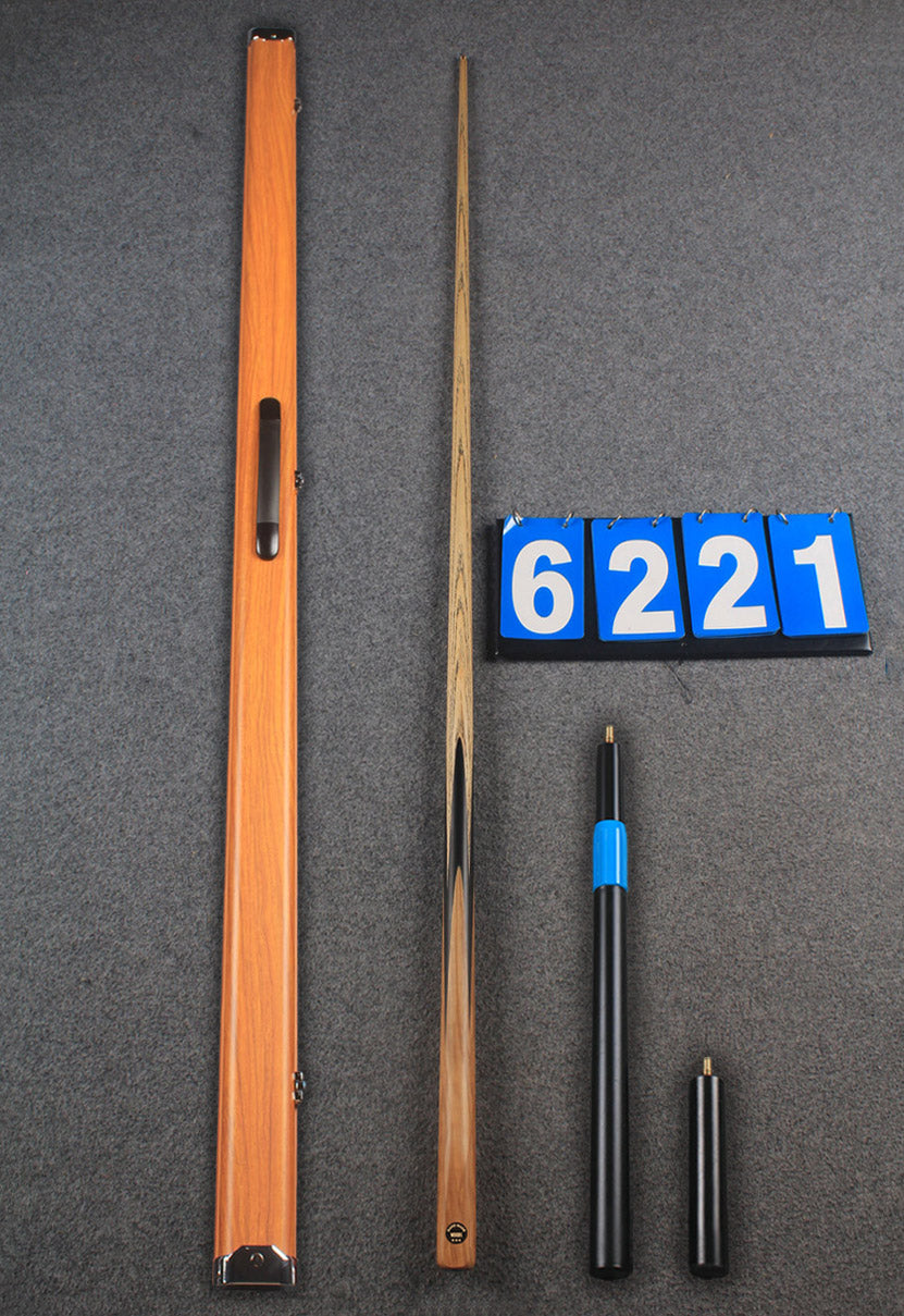 ★★★  1 piece ash snooker cue olive wood # 6221