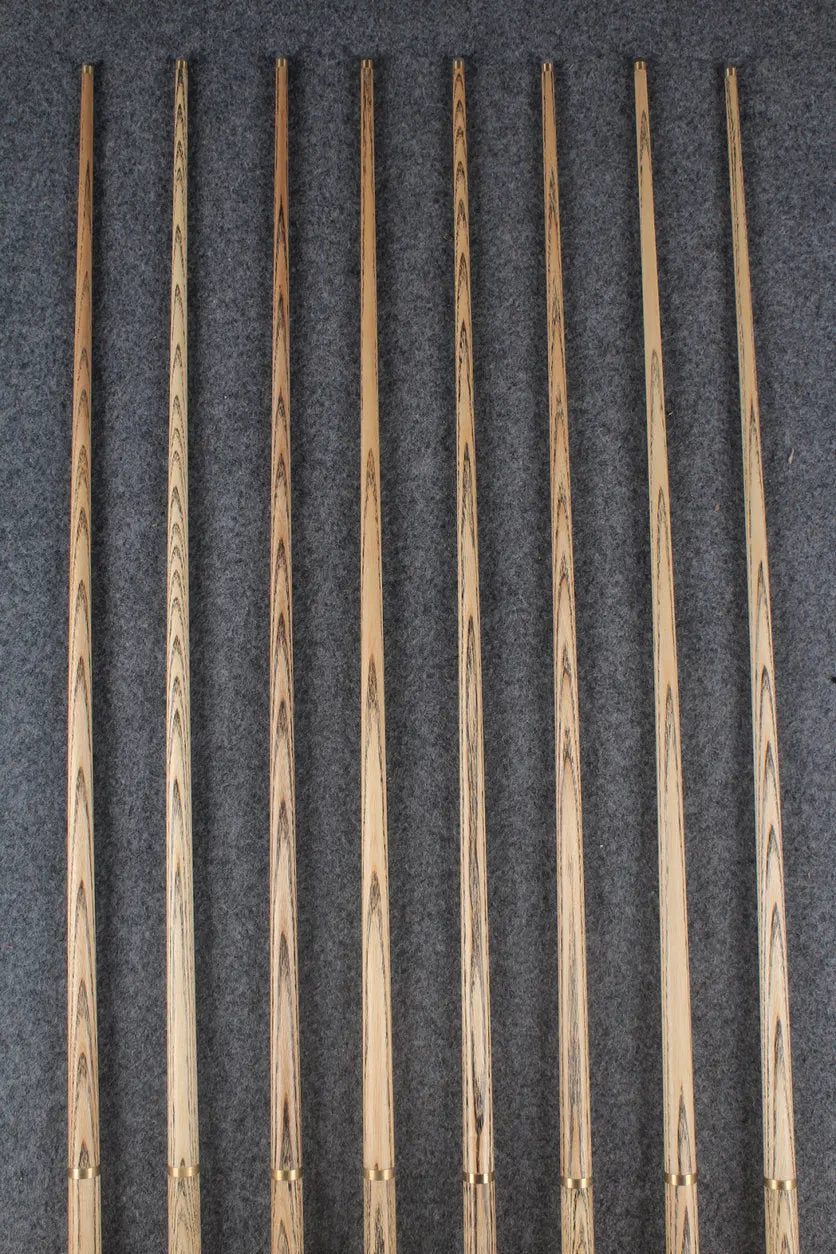 1/2 ash 60'' 8 ball  cue  # 6226 - 6233