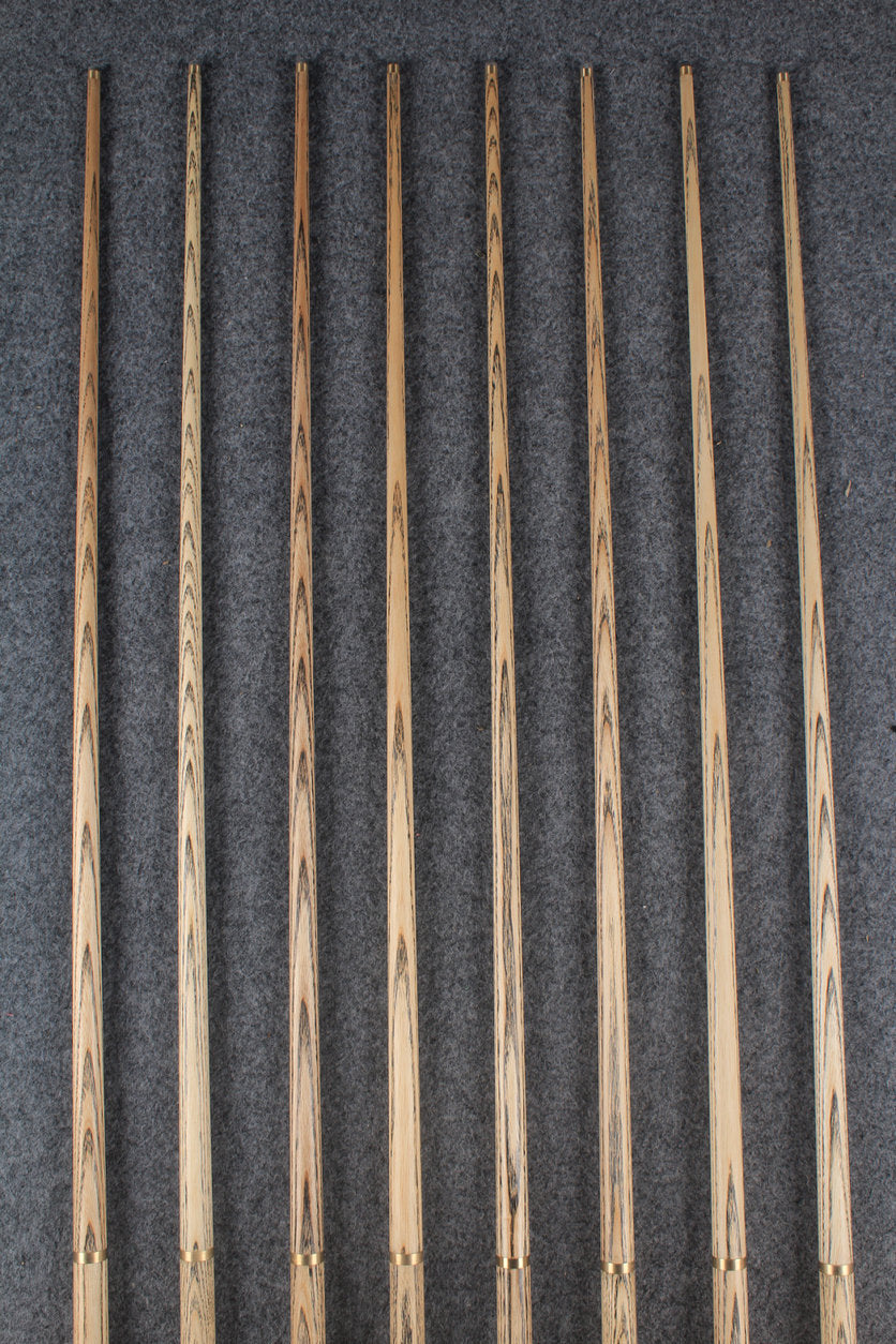 1/2 ash 60'' 8 ball  cue  # 6226 - 6233