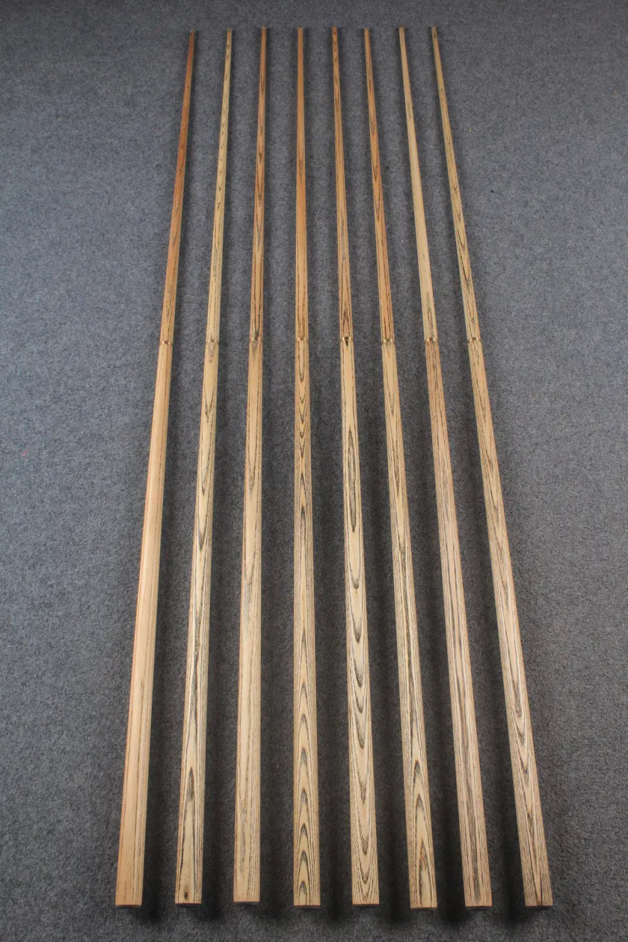 1/2 ash 60'' 8 ball  cue  # 6226 - 6233
