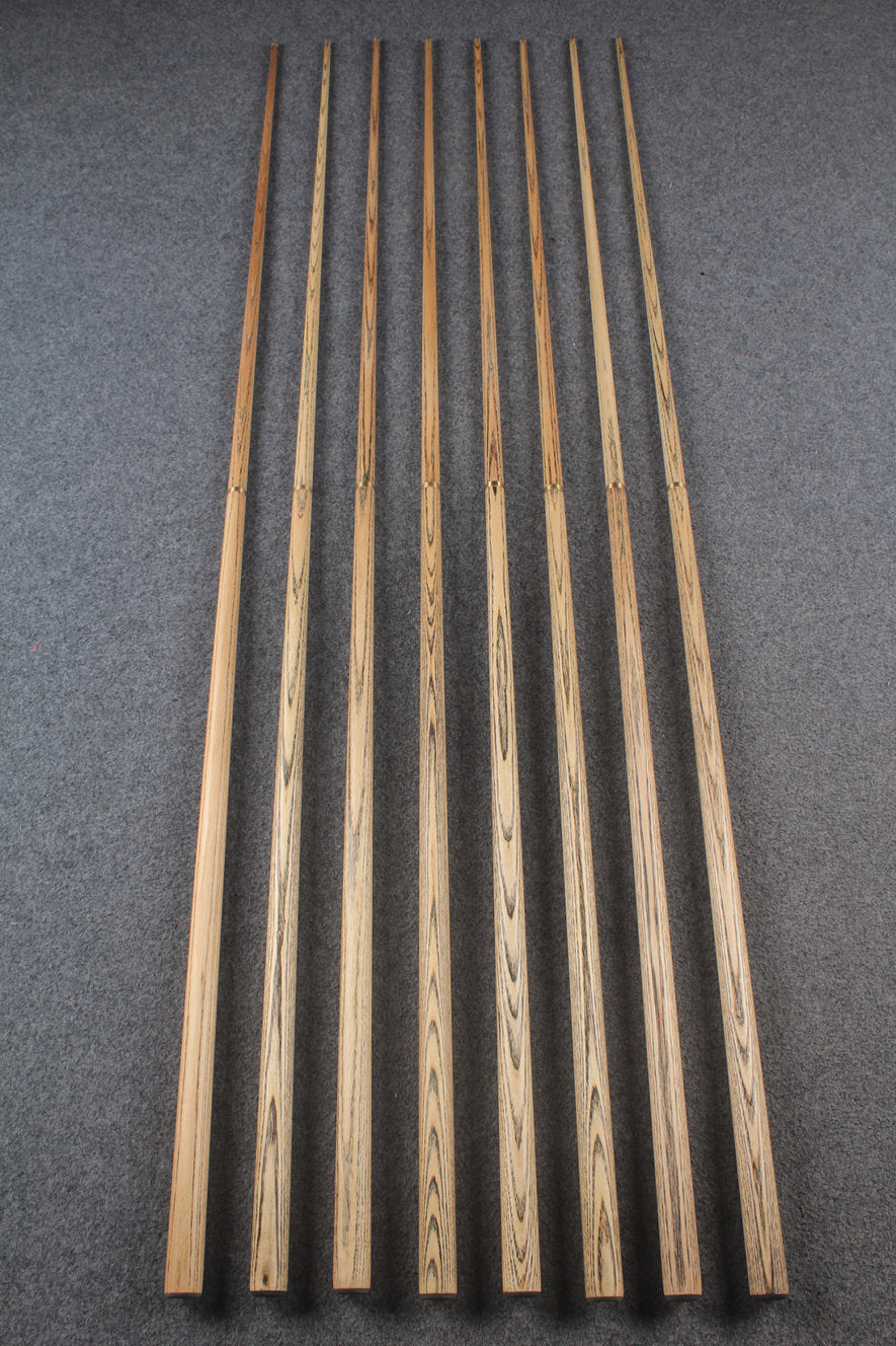 1/2 ash 60'' 8 ball  cue  # 6226 - 6233