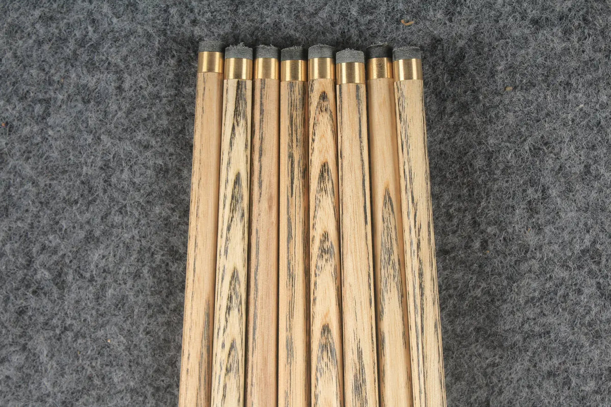 1/2 ash 60'' 8 ball  cue  # 6226 - 6233