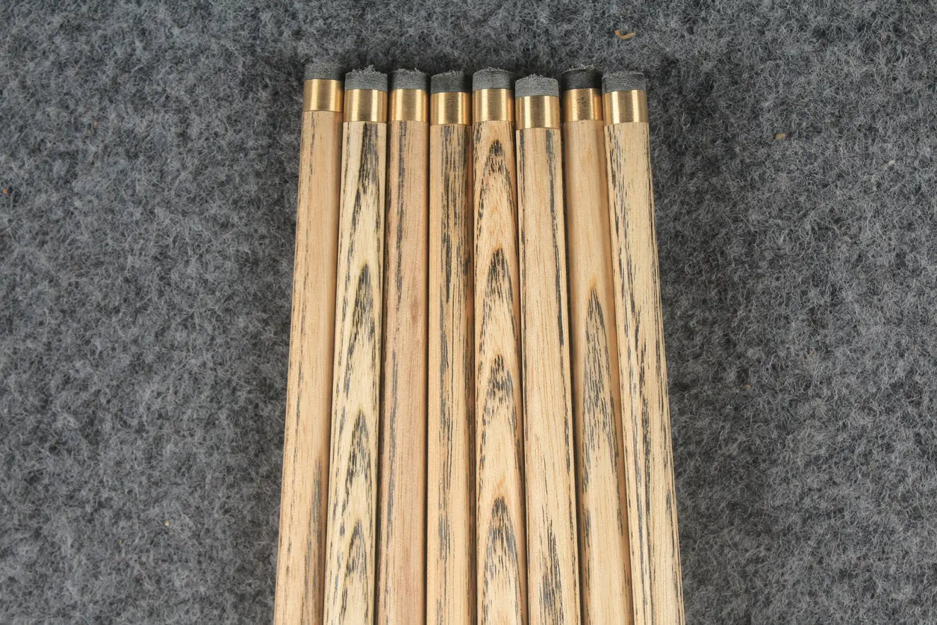 1/2 ash 60'' 8 ball  cue  # 6226 - 6233