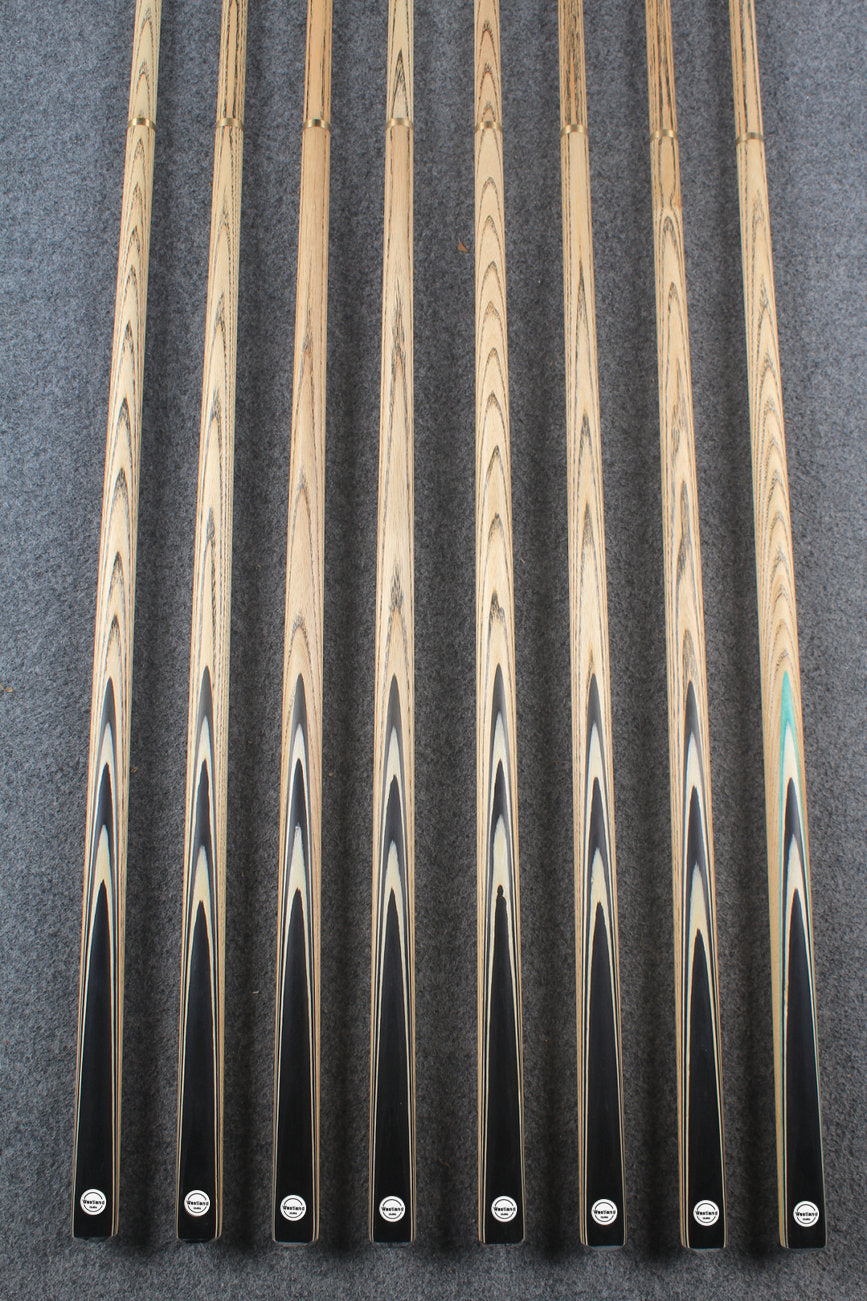 1/2 ash 60'' chinese 8 ball cue # 6242 - # 6249