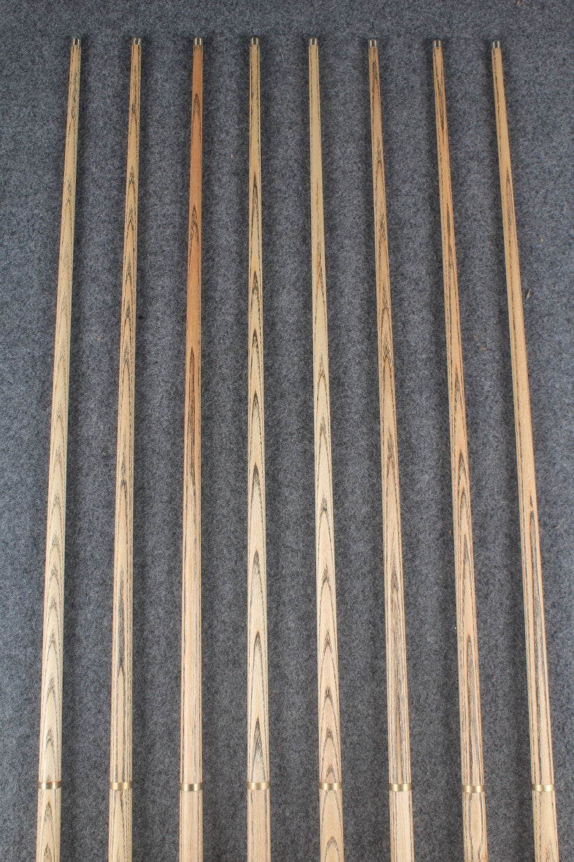 1/2 ash 60'' chinese 8 ball cue # 6242 - # 6249