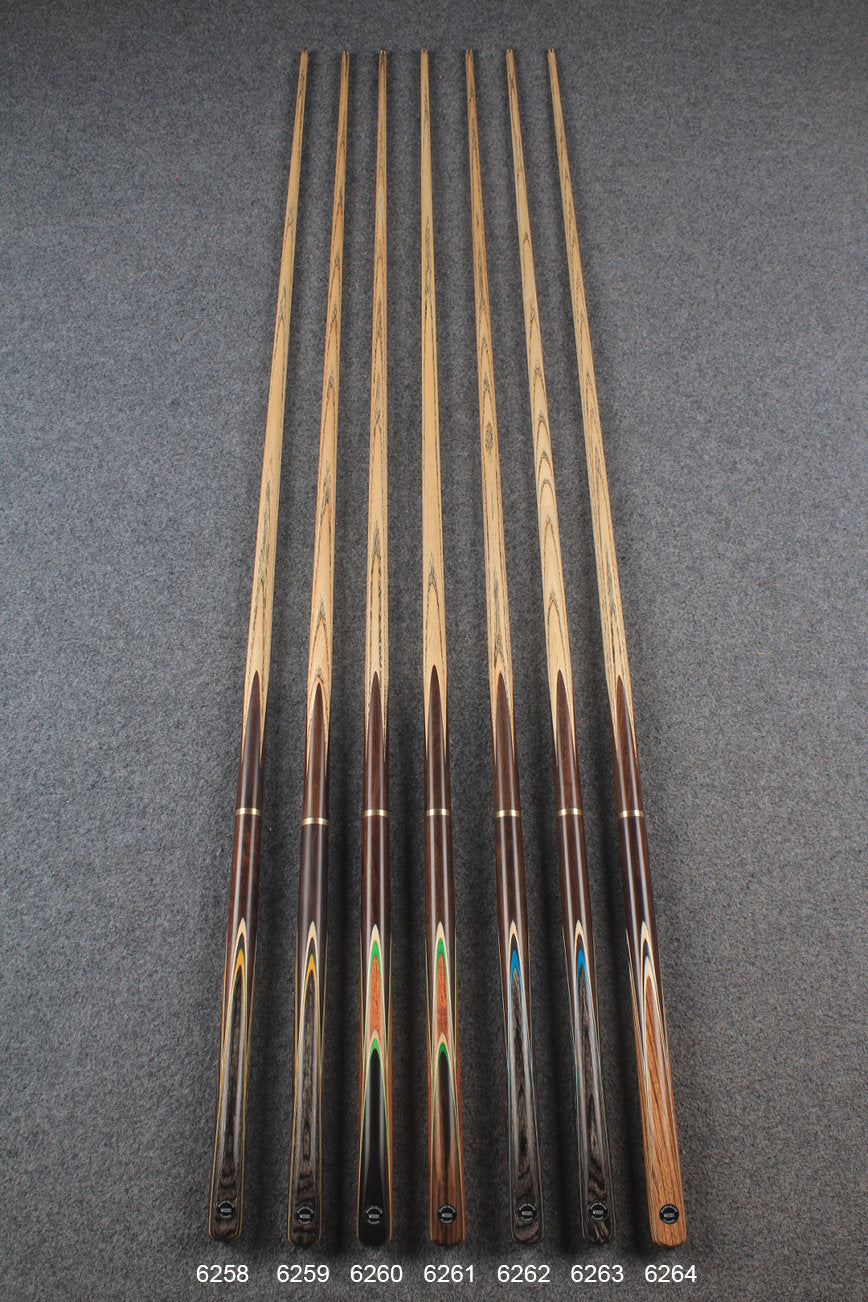 3/4 ash snooker cue  #6258 - #6264