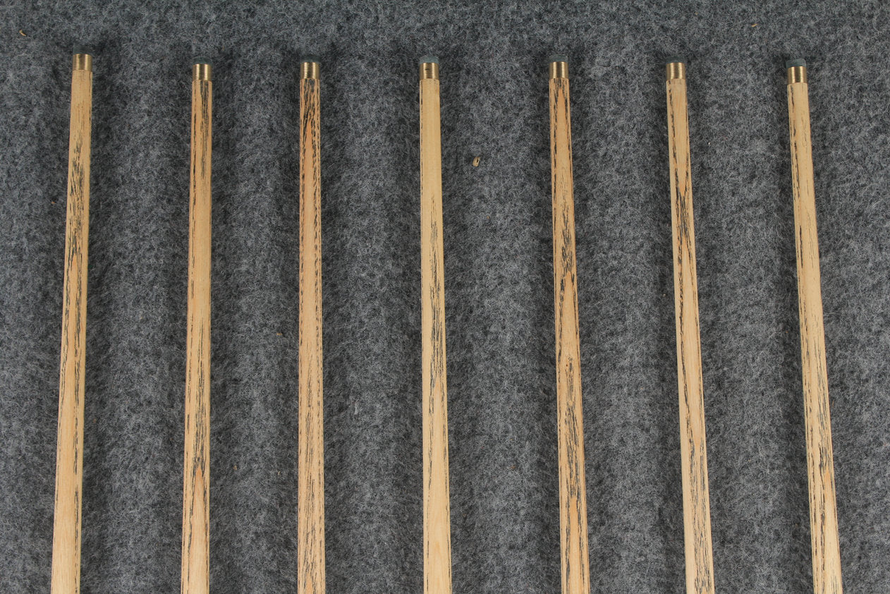 3/4 ash snooker cue  #6258 - #6264