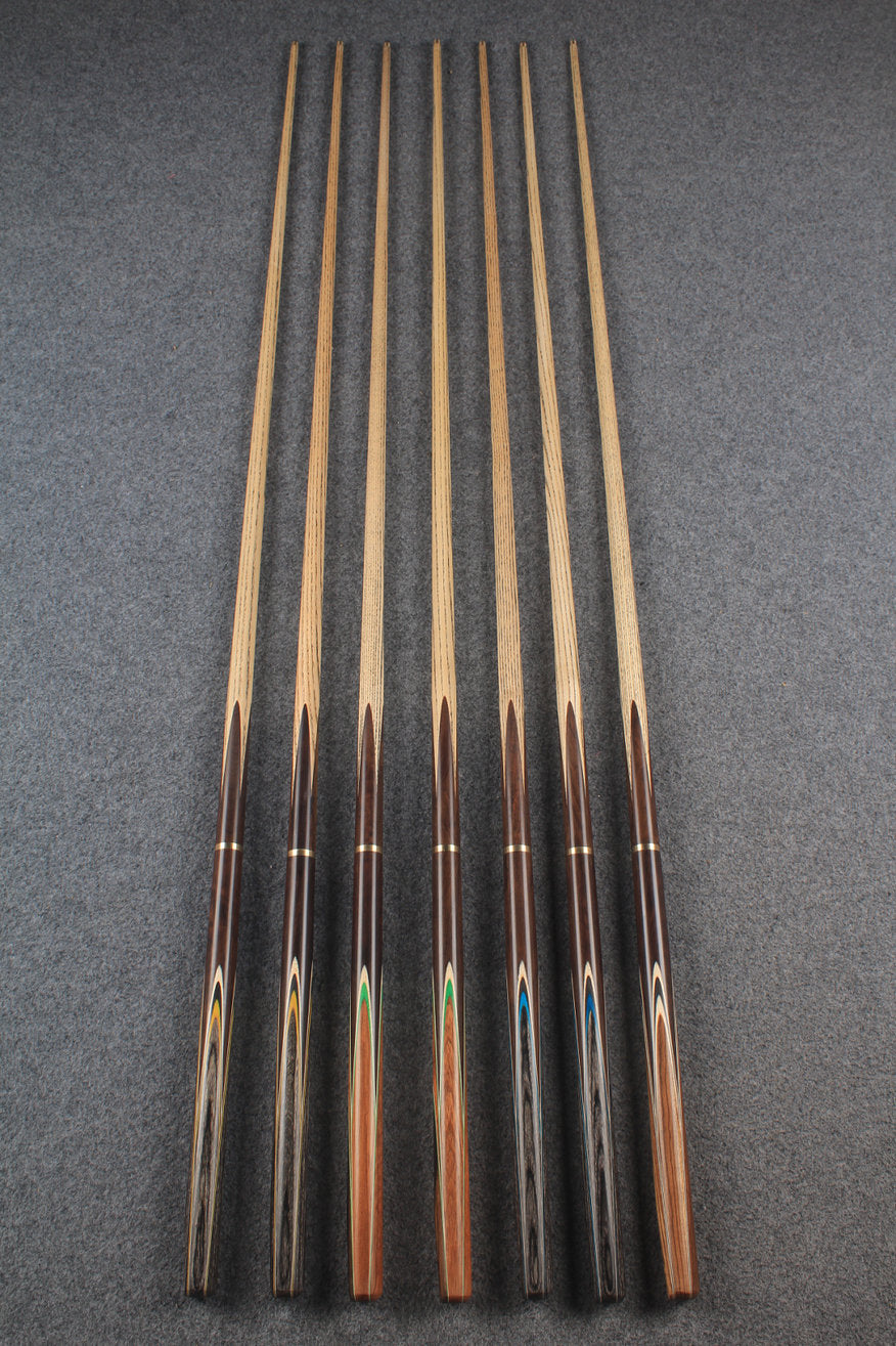 3/4 ash snooker cue  #6258 - #6264