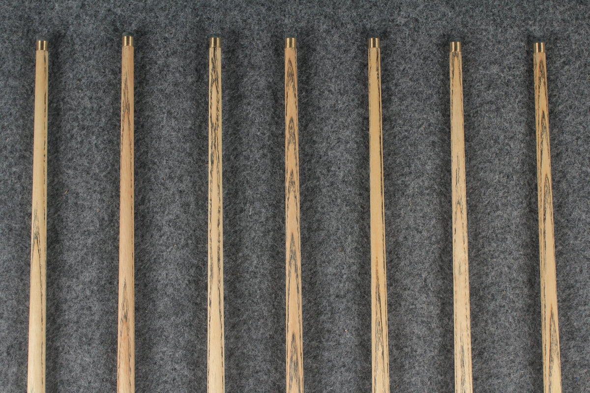 3/4 ash snooker cue  #6265 - #6271 WOODS CUES