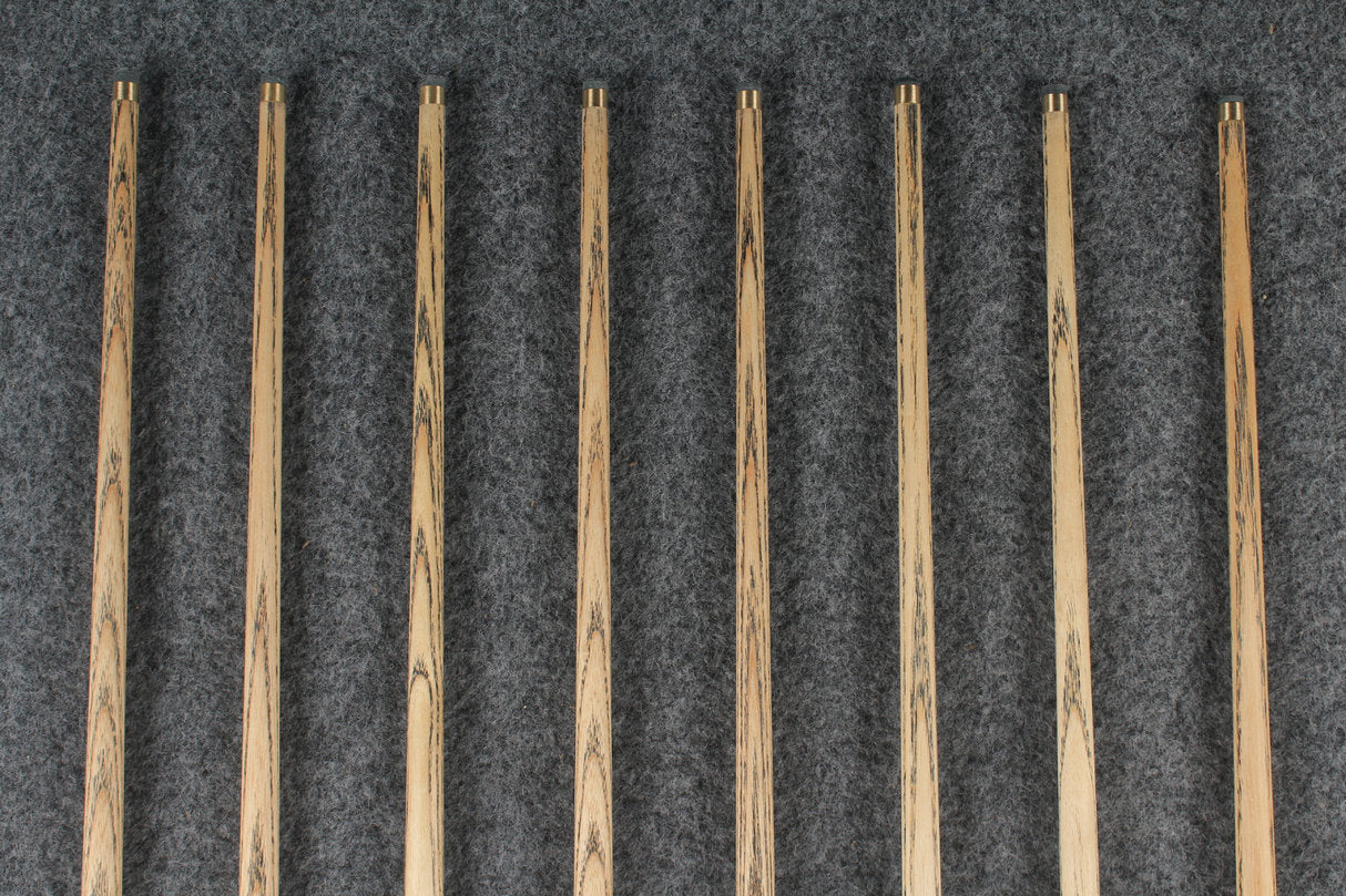 3/4 ash english pool cue  #6272 - #6279