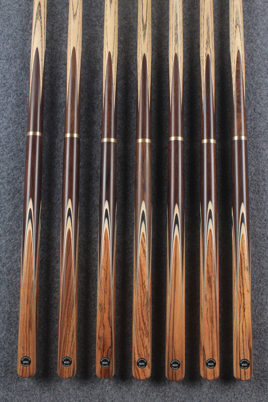3/4 ash snooker cue  #6294 - #6300