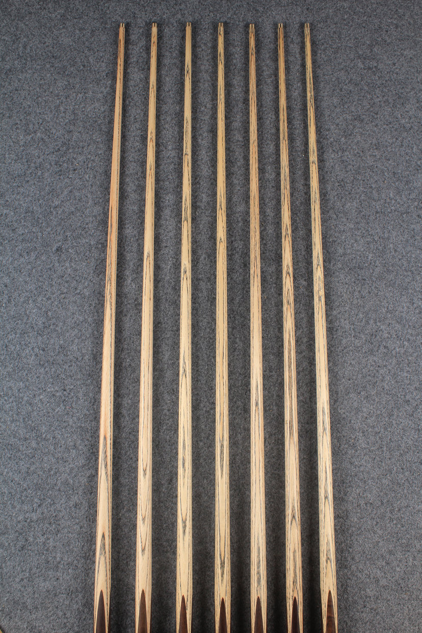 3/4 ash snooker cue  #6294 - #6300