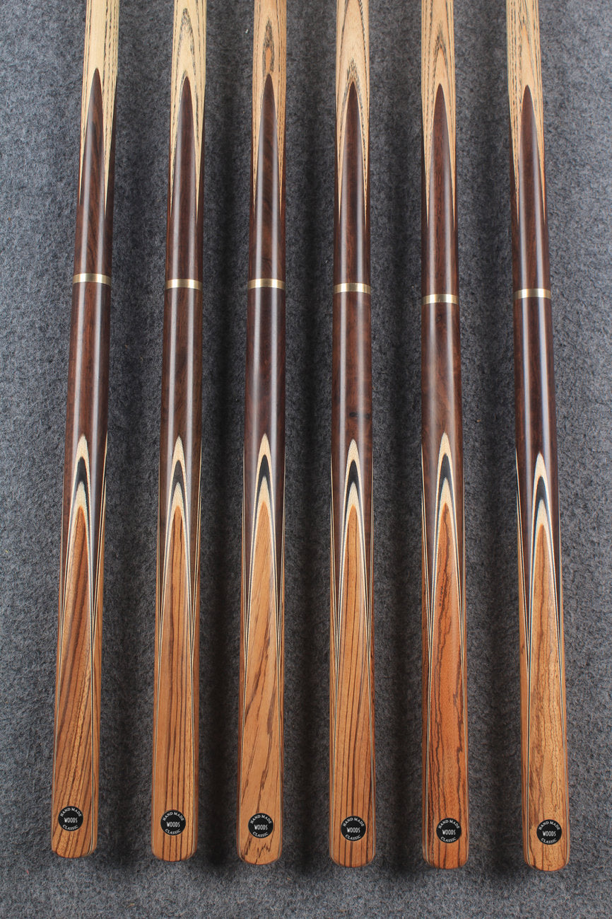 3/4 ash snooker cue  #6301 - #6306 WOODS CUES