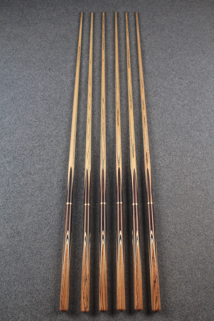 3/4 ash snooker cue  #6301 - #6306 WOODS CUES