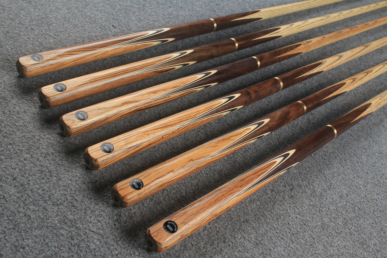 3/4 ash snooker cue  #6301 - #6306 WOODS CUES