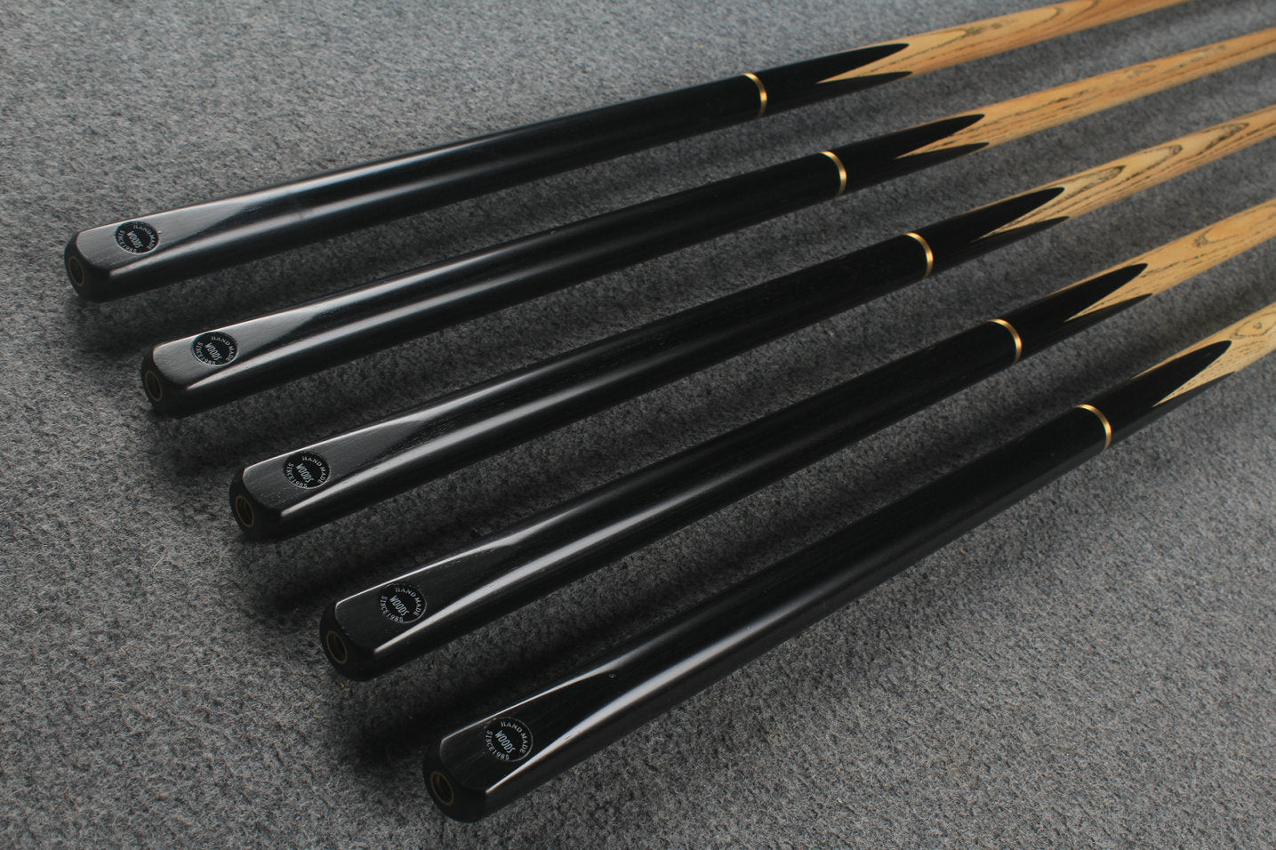 3/4 ash snooker cue  #6311 - #6315
