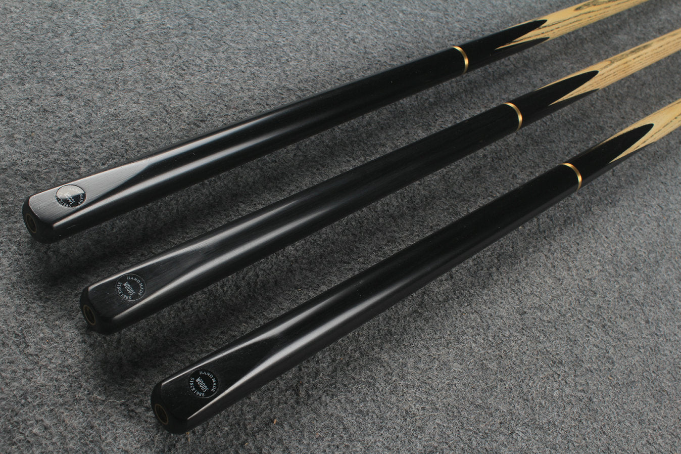 3/4 ash snooker cue  #6316 - #6318