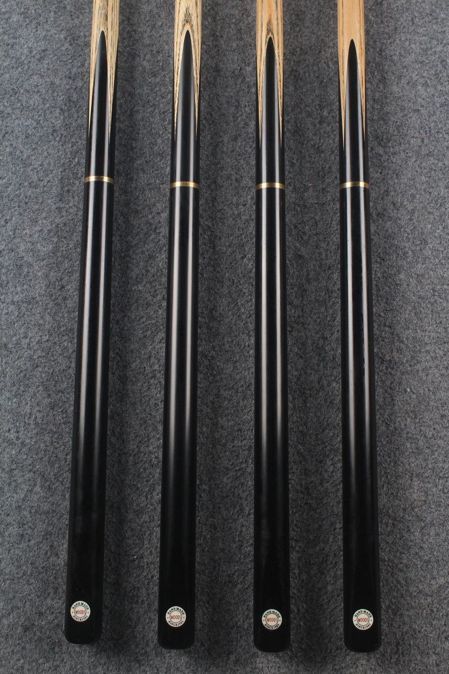 3/4 ash 55'' english pool cue  #6321 - #6324 WOODS CUES