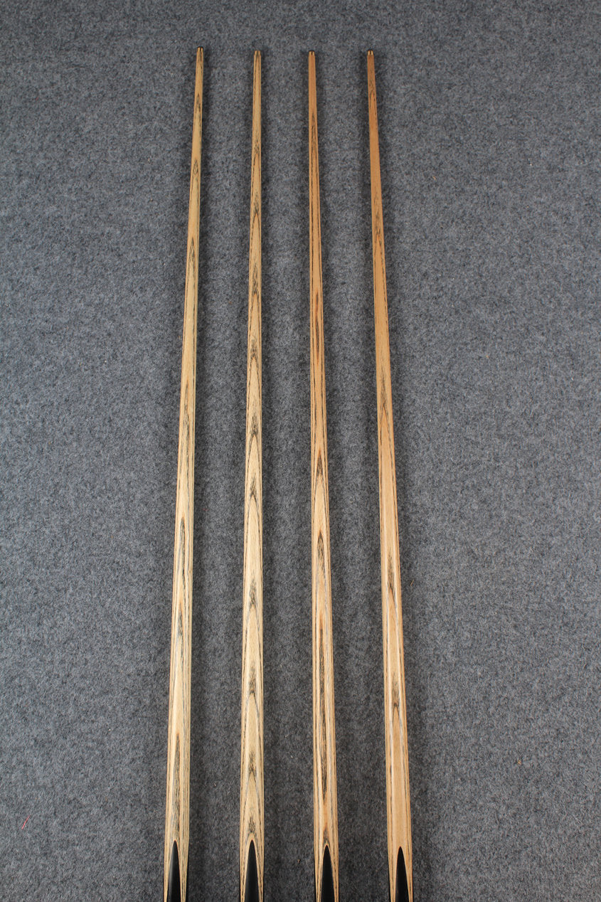 3/4 ash 55'' english pool cue  #6321 - #6324