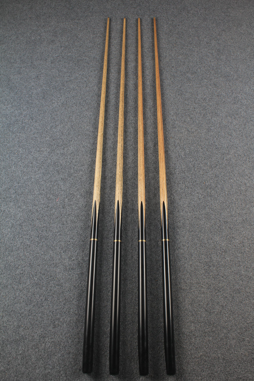 3/4 ash 55'' english pool cue  #6321 - #6324 WOODS CUES