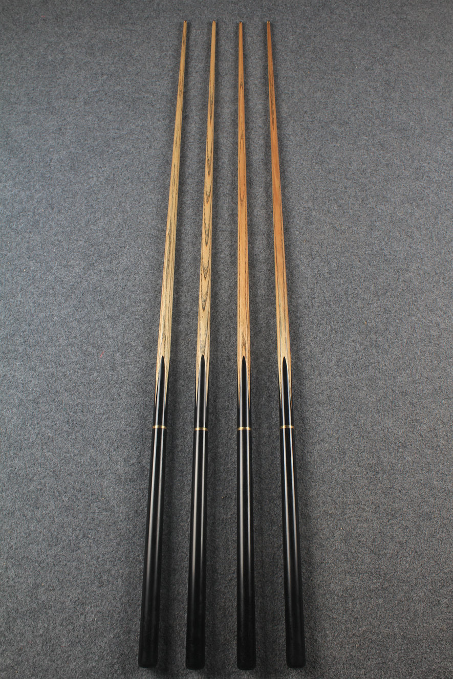 3/4 ash 55'' english pool cue  #6321 - #6324 WOODS CUES