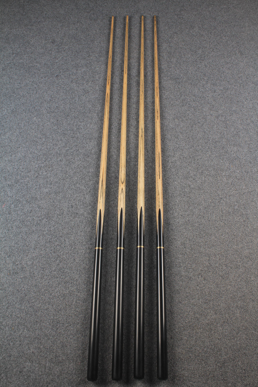 3/4 ash english pool cue  #6354 - #6357 WOODS CUES