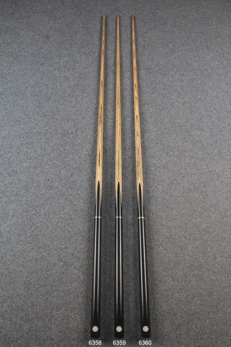 3/4 ash 56&#39;&#39;  english pool cue  #6358 - #6360