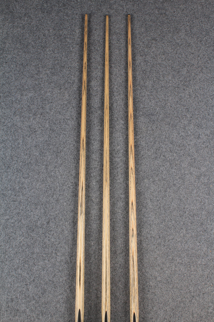 3/4 ash 56''  english pool cue  #6358 - #6360