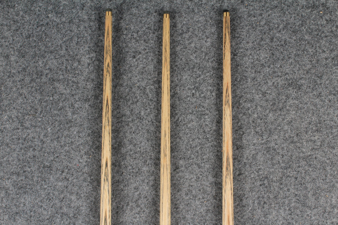 3/4 ash 56''  english pool cue  #6358 - #6360