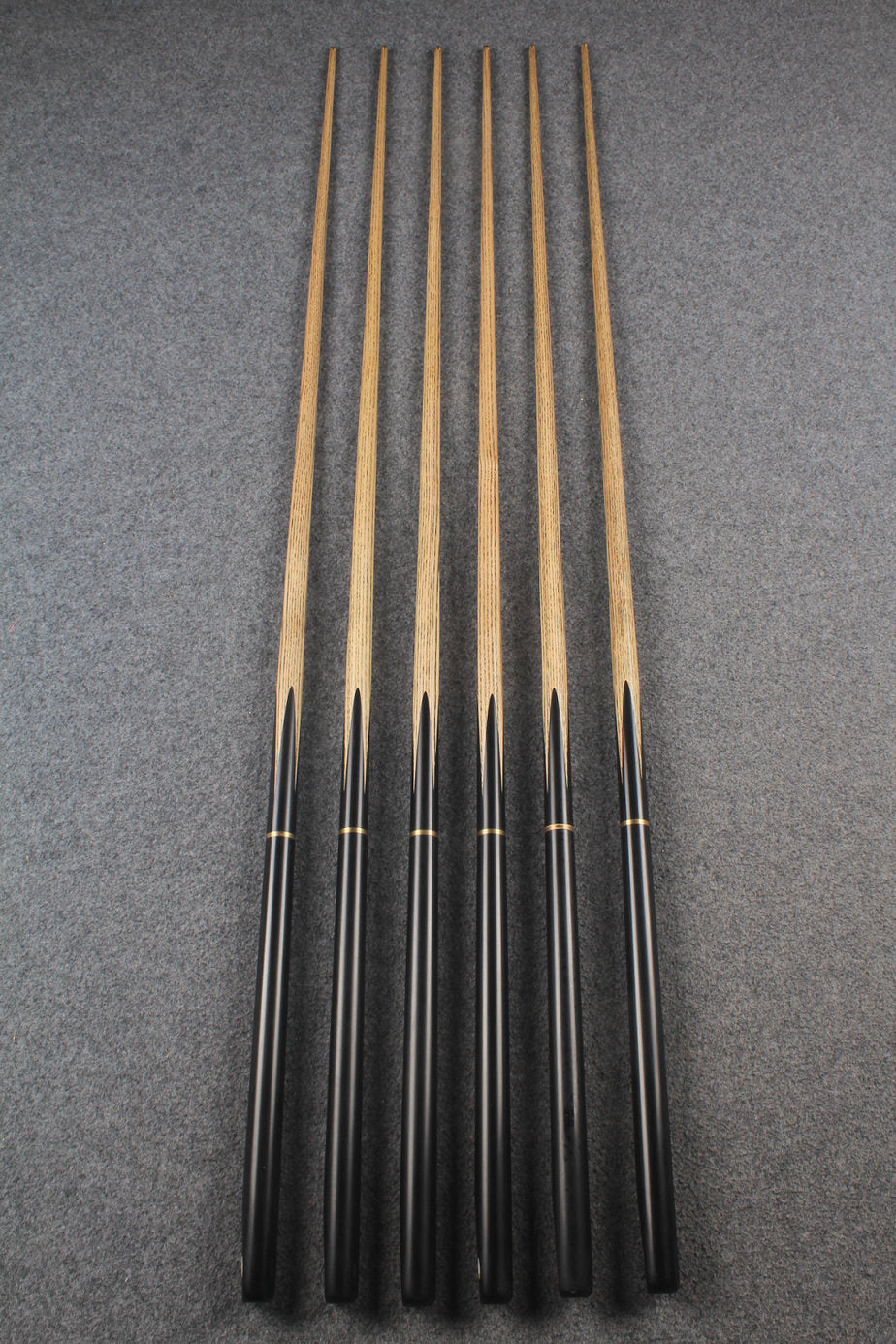 3/4 ash 55'' english pool cue  #6361 - #6366